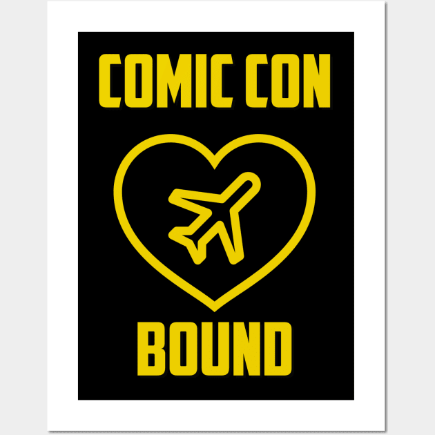 Comic Con Bound Wall Art by templeofgeek